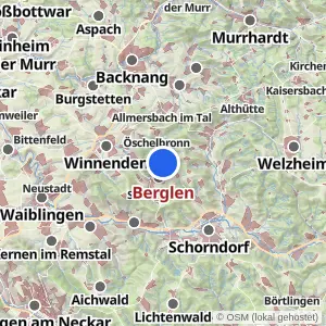 Kartenvorschau Berglen