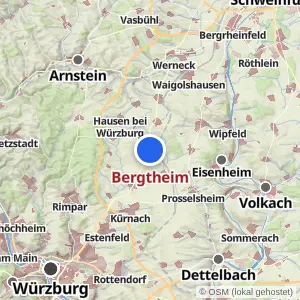 Kartenvorschau Bergtheim