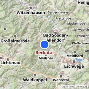 Kartenvorschau Berkatal