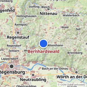 Kartenvorschau Bernhardswald