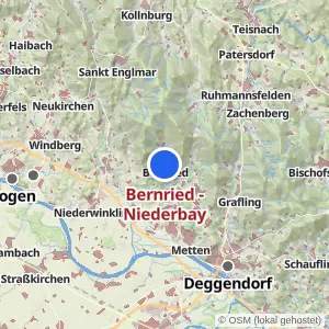 Kartenvorschau Bernried - Niederbay