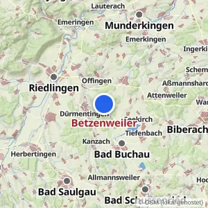 Kartenvorschau Betzenweiler