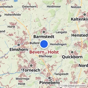 Kartenvorschau Bevern - Holst