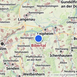 Kartenvorschau Bibertal