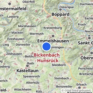 Kartenvorschau Bickenbach - Hunsrück
