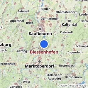 Kartenvorschau Biessenhofen