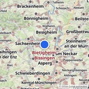 Kartenvorschau Bietigheim-Bissingen