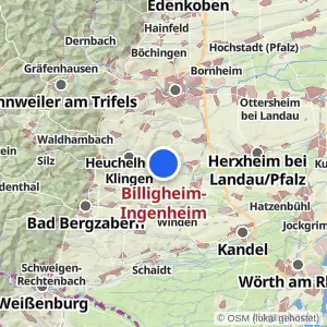 Kartenvorschau Billigheim-Ingenheim
