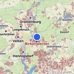 Kartenvorschau Birkenwerder