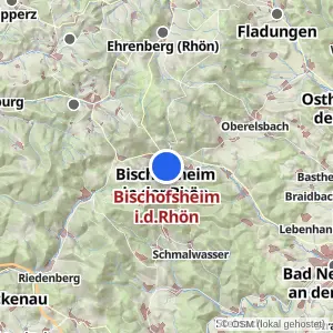 Kartenvorschau Bischofsheim i.d.Rhön