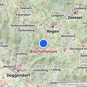 Kartenvorschau Bischofsmais