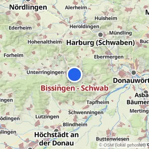 Kartenvorschau Bissingen - Schwab