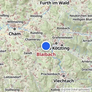 Kartenvorschau Blaibach