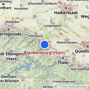 Kartenvorschau Blankenburg (Harz)