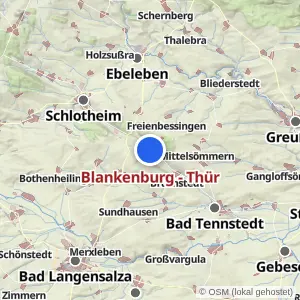 Kartenvorschau Blankenburg - Thür