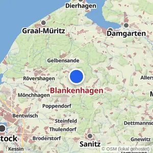 Kartenvorschau Blankenhagen