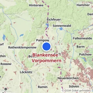 Kartenvorschau Blankensee - Vorpommern