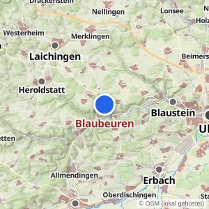 Kartenvorschau Blaubeuren