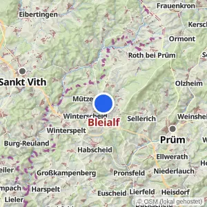 Kartenvorschau Bleialf