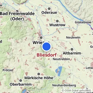 Kartenvorschau Bliesdorf