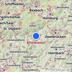 Kartenvorschau Blieskastel