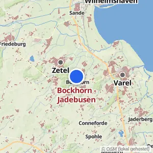Kartenvorschau Bockhorn - Jadebusen