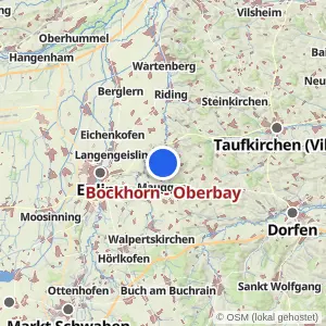 Kartenvorschau Bockhorn - Oberbay