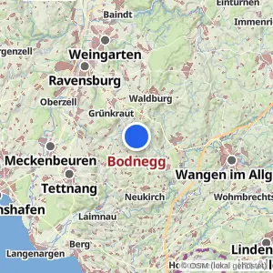 Kartenvorschau Bodnegg