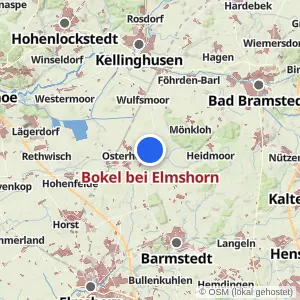 Kartenvorschau Bokel bei Elmshorn