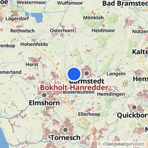 Kartenvorschau Bokholt-Hanredder