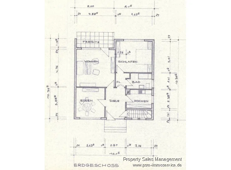 Grundriss Erdgeschoss