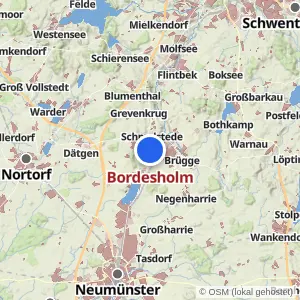 Kartenvorschau Bordesholm