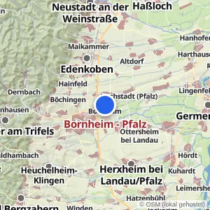 Kartenvorschau Bornheim - Pfalz