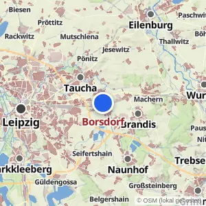 Kartenvorschau Borsdorf