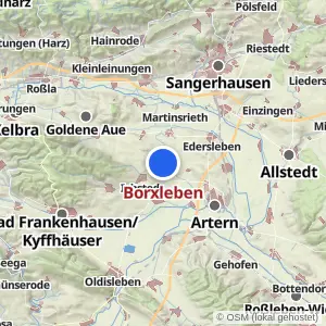 Kartenvorschau Borxleben