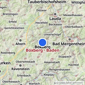 Kartenvorschau Boxberg - Baden