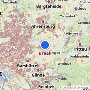 Kartenvorschau Braak