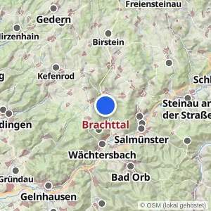 Kartenvorschau Brachttal