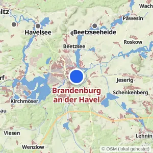 Kartenvorschau Brandenburg an der Havel