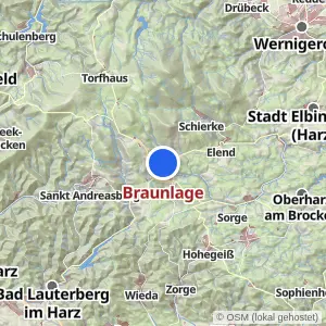 Kartenvorschau Braunlage