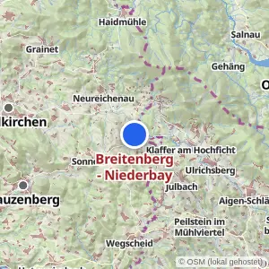 Kartenvorschau Breitenberg - Niederbay