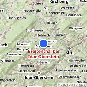 Kartenvorschau Breitenthal bei Idar-Oberstein