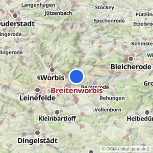 Kartenvorschau Breitenworbis