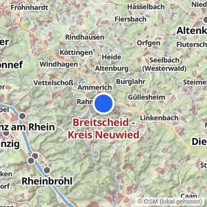 Kartenvorschau Breitscheid - Kreis Neuwied