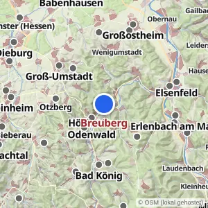 Kartenvorschau Breuberg