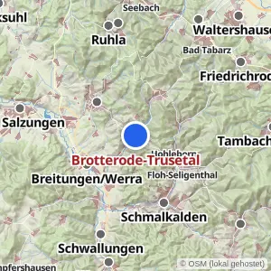 Kartenvorschau Brotterode-Trusetal