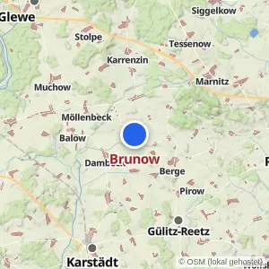 Kartenvorschau Brunow