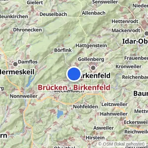 Kartenvorschau Brücken - Birkenfeld