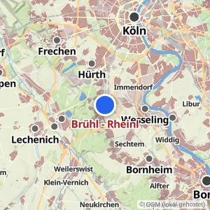 Kartenvorschau Brühl - Rheinl
