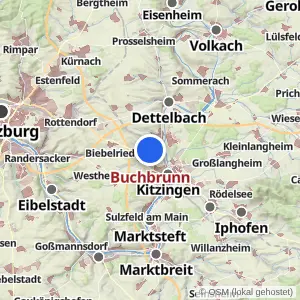 Kartenvorschau Buchbrunn